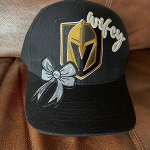 Vegas knights wifey bow cap